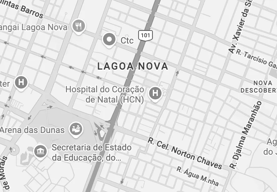 Localização no mapa